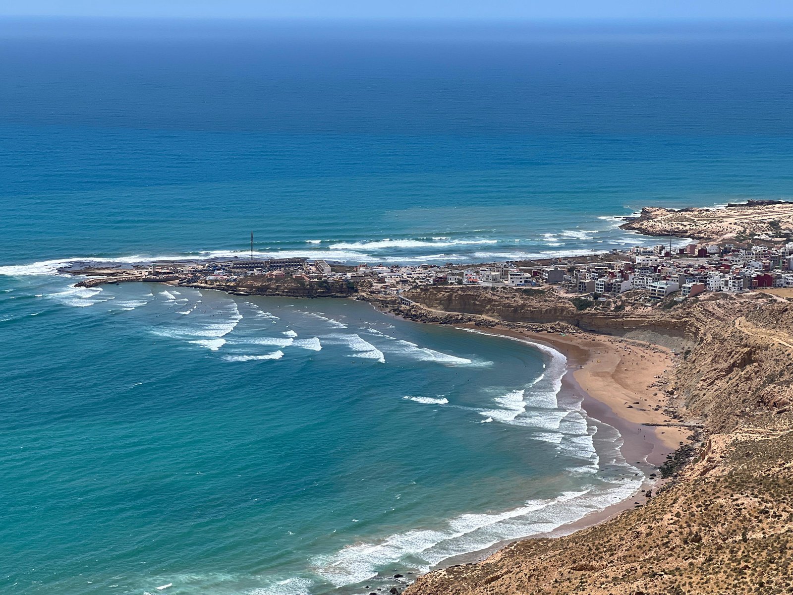 Atlantic coast near Taghazout on day 5